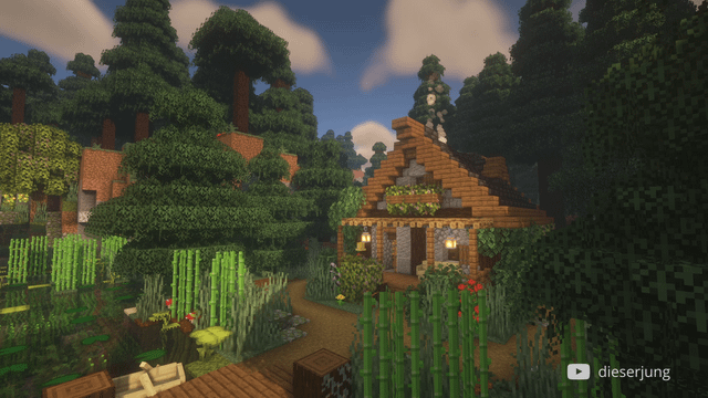 I build a lakeside cabin