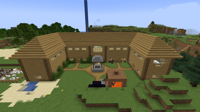 i made a base with my brother and i think it looks preety good