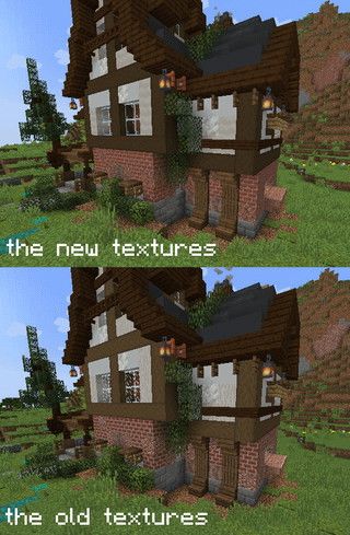 Just realizing how much the new textures from 1.14 improved building, look at how different the granite/brick combo is