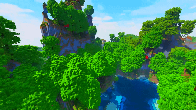 I turned an amplified world into a fantasy wilderness