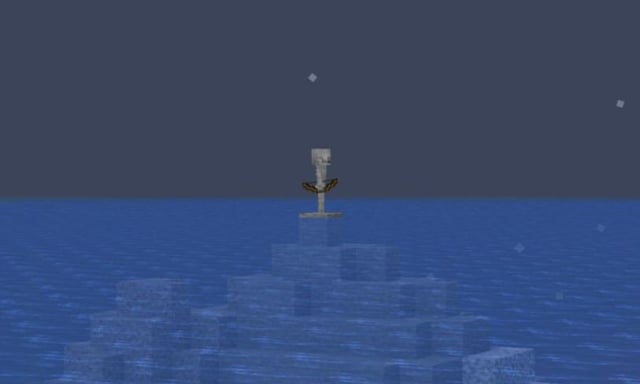 I found a lonely skeleton in my world today