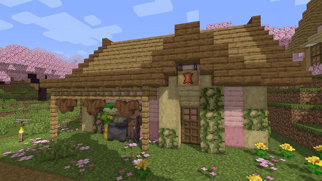 I build a house for the leatherworkers in my village