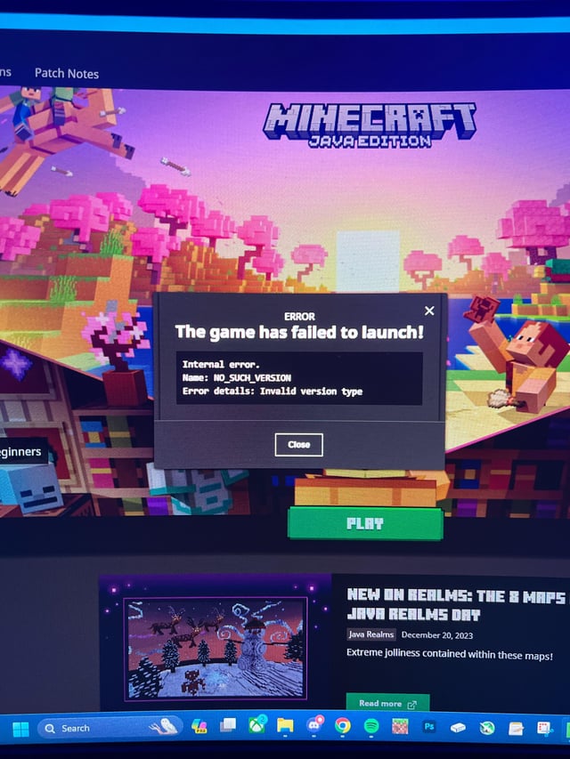 I purchased Minecraft Java twice and it still doesn’t work