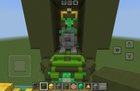 I finished the jungle part of my Minecraft zoo!