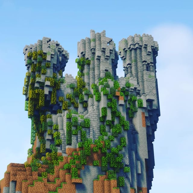 Just finished this build request of some castle ruins what yall think