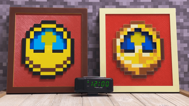 3D-printed Minecraft: clocks edition!