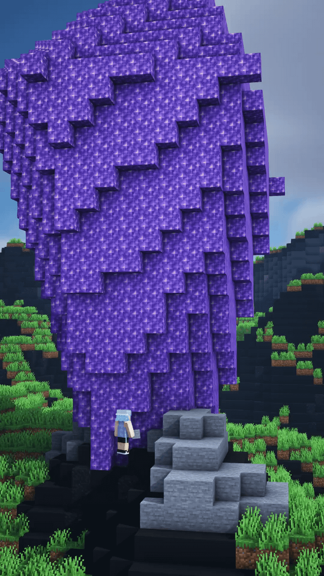 I made amethyst houses! Thoughts? :)