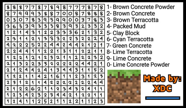 I made a guide on how to easily build a mega grass block.