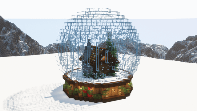 I made a snowglobe!