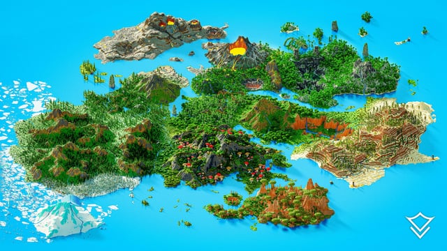 Just dropped a new massive 5K terrain map with 17+ biomes—called Iralaya | Varuna Studios