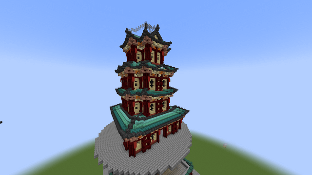 i built a pagoda