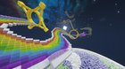 I remade Rainbow Road from Mario Kart Wii