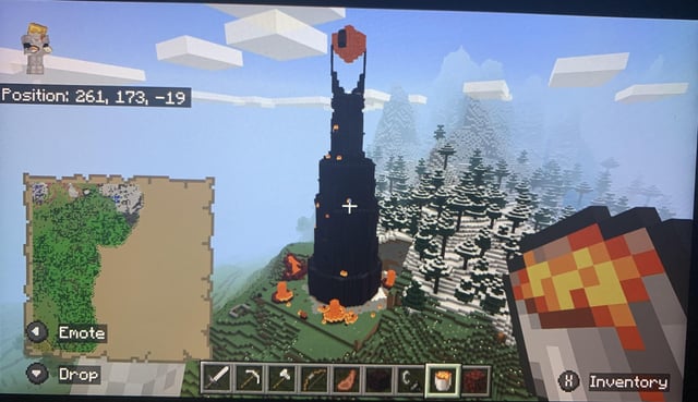 I was bored so I built the eye of Sauron