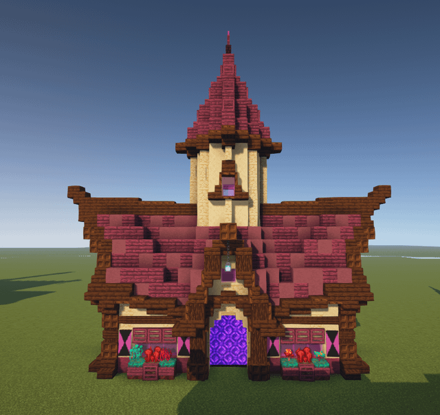 I made a building for my nether portal. What details should I add to it?