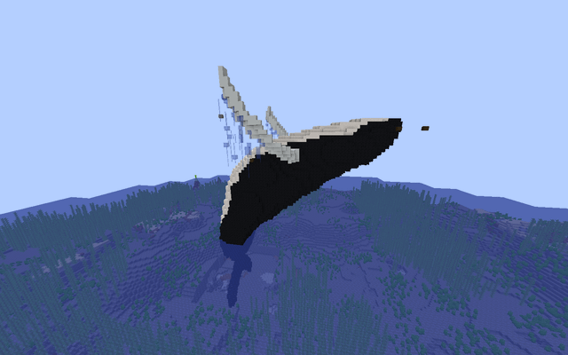 I made my first big build in minecraft only using vanilla commands.I will add more details but this is the main build