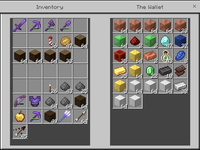 Is this considered rich in a Minecraft smp? (No p2w and no plugins)