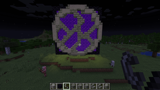 Nether portal design. So, I wanna build a cool looking portal in my survival world, maybe I could get a piece of advise from you? 