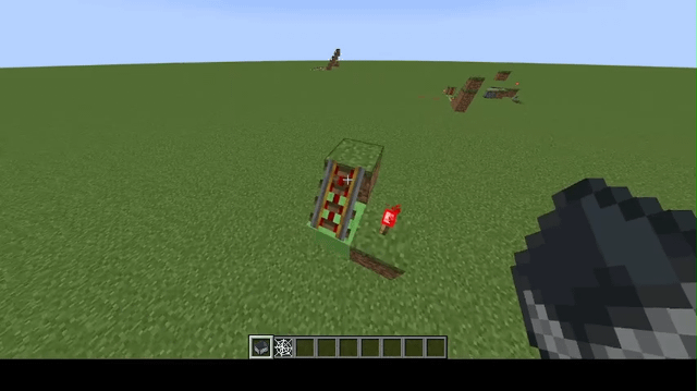 I didn't know they added rocket engines to minecraft...