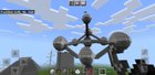 I didn't use any tutorial or guide, but if I'm correct this Atomium is 1:1 scale. Almost complete, just the support beams are left.