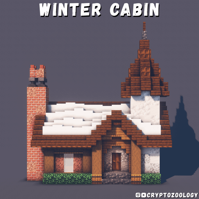 I Built a Winter Cabin!