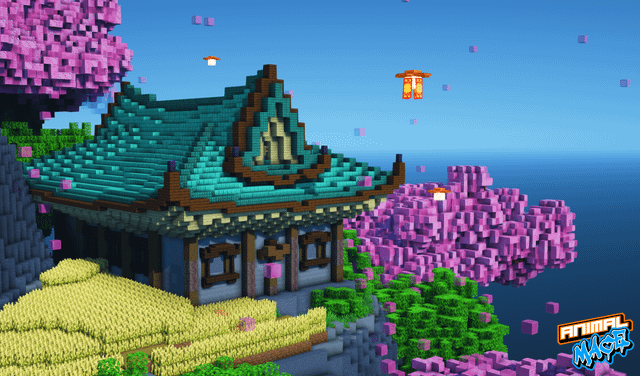 I made a cute Japanese inspired house!