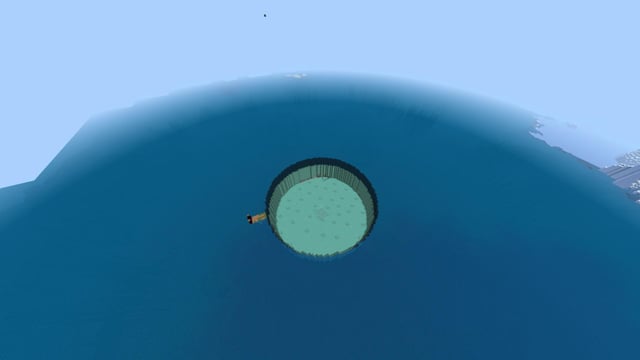 I drained a big hole in the ocean and have no idea what to do with it, any ideas?