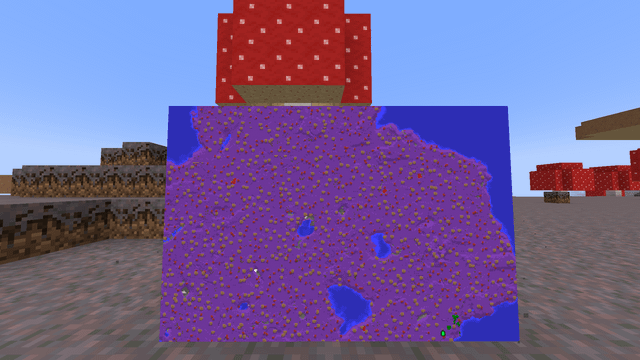 I found this giant Mooshroom island on my survival world(the map is 1:2). I want to build my base on this island, but I need some ideas and inspiration. Note: There are 4 Ocean Monuments around the island, all like 100-200 blocks away. So maybe something with that