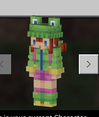 Isn’t this that random girl npc that was added to a very early minecraft version?