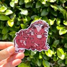 i made mooshroom & moobloom stickers! :D