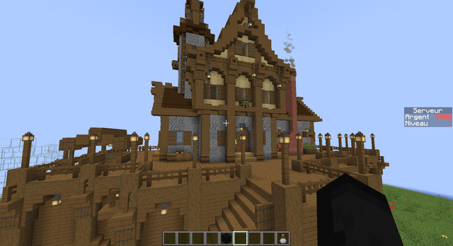 I Build A Little Castle In Minecraft !