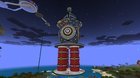 Rainbow mosaic tower I built in my survival realm