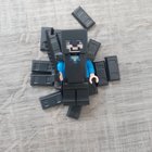 Lego Steve got a lot of netherite