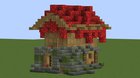 I built this mushroom style house which I'll locate into a lush cave. Thoughts?