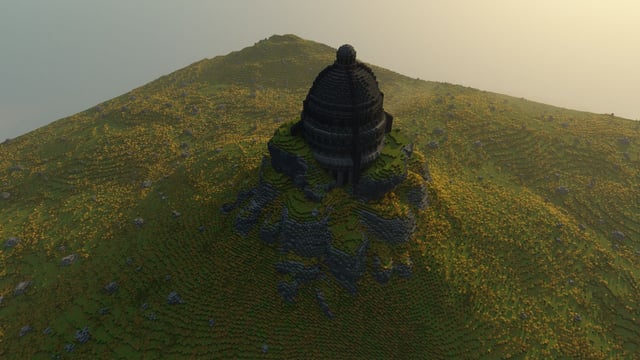 I built Weathertop from LOTR, but unruined