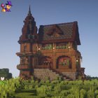 Minecraft cutr medieval fantasy house