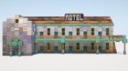 Motel I built to get better at texturing