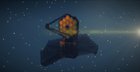 I made an accurate model of the James Webb Space Telescope in Minecraft!