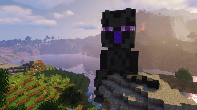 I made an enderman nether portal