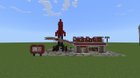 I built a red rocket gas station from fallout, would like some feedback on my latest version