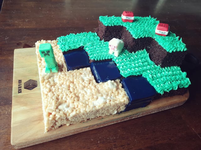 I made this for my son's 7th birthday! My friend said I should share it here. Do you think he'll like it?