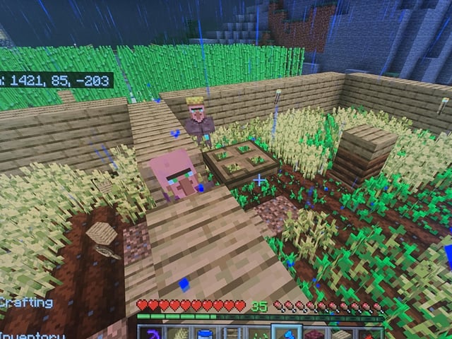 [Bedrock] Does anyone know why the framer isn’t dropping off his goods to the dud villager