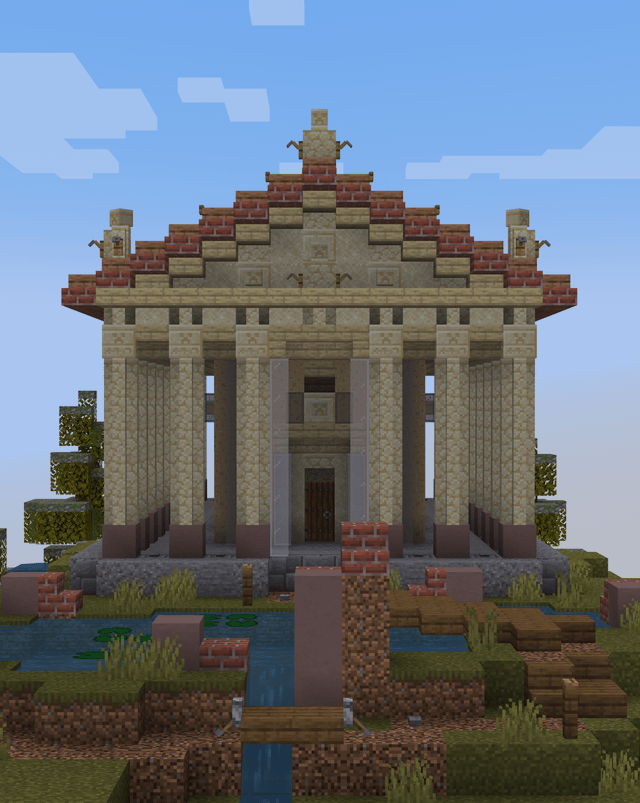 Small Ancient Temple What do you think of the build and screenshot I made?