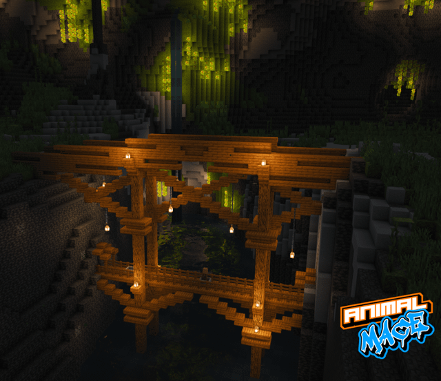 I made a bridge in this huge cave! Thoughts?