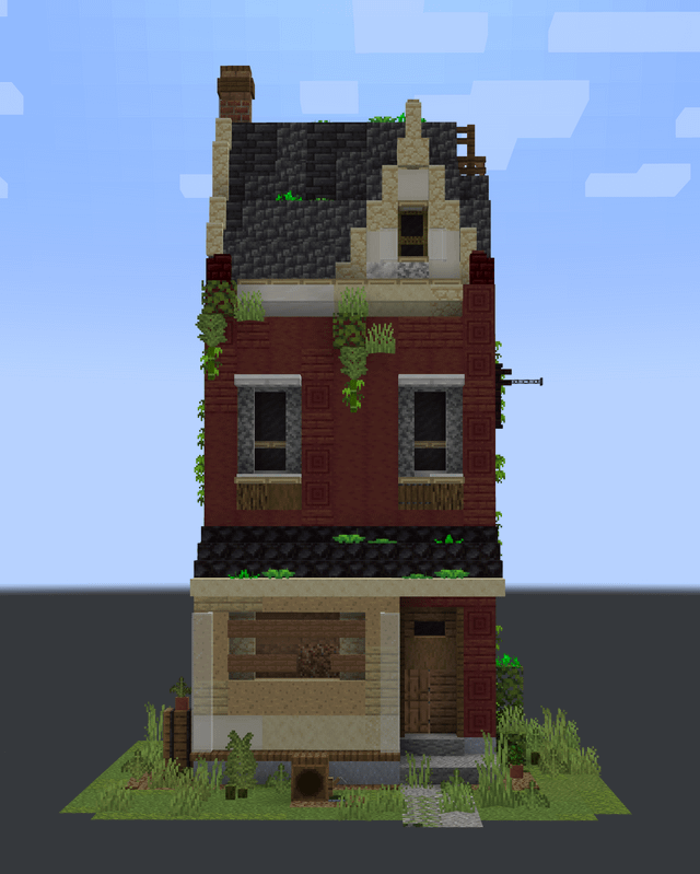 Just found some abandoned house I built a year ago