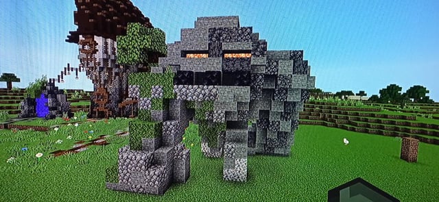 I made this stone golem and can't think of a name for it, suggestions?