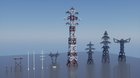 Every transmission tower/utility pole you should ever need!