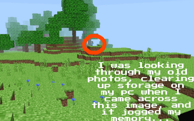 I faked a Herobrine sighting!