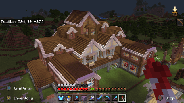 How's my Minecraft house?