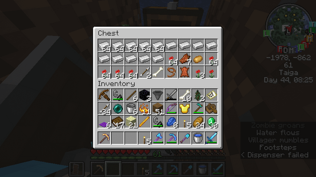 I wonder what fell into my Iron Farm.