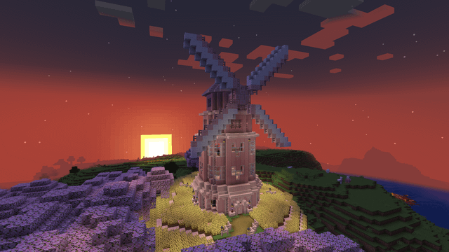 I built a cherry wood windmill and I'm proud of it :) <3